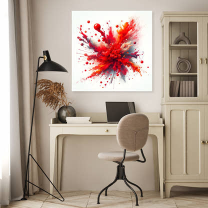 Red Passion Canvas - Secondary Image 4