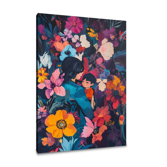 Floral Embrace Canvas - Main Image