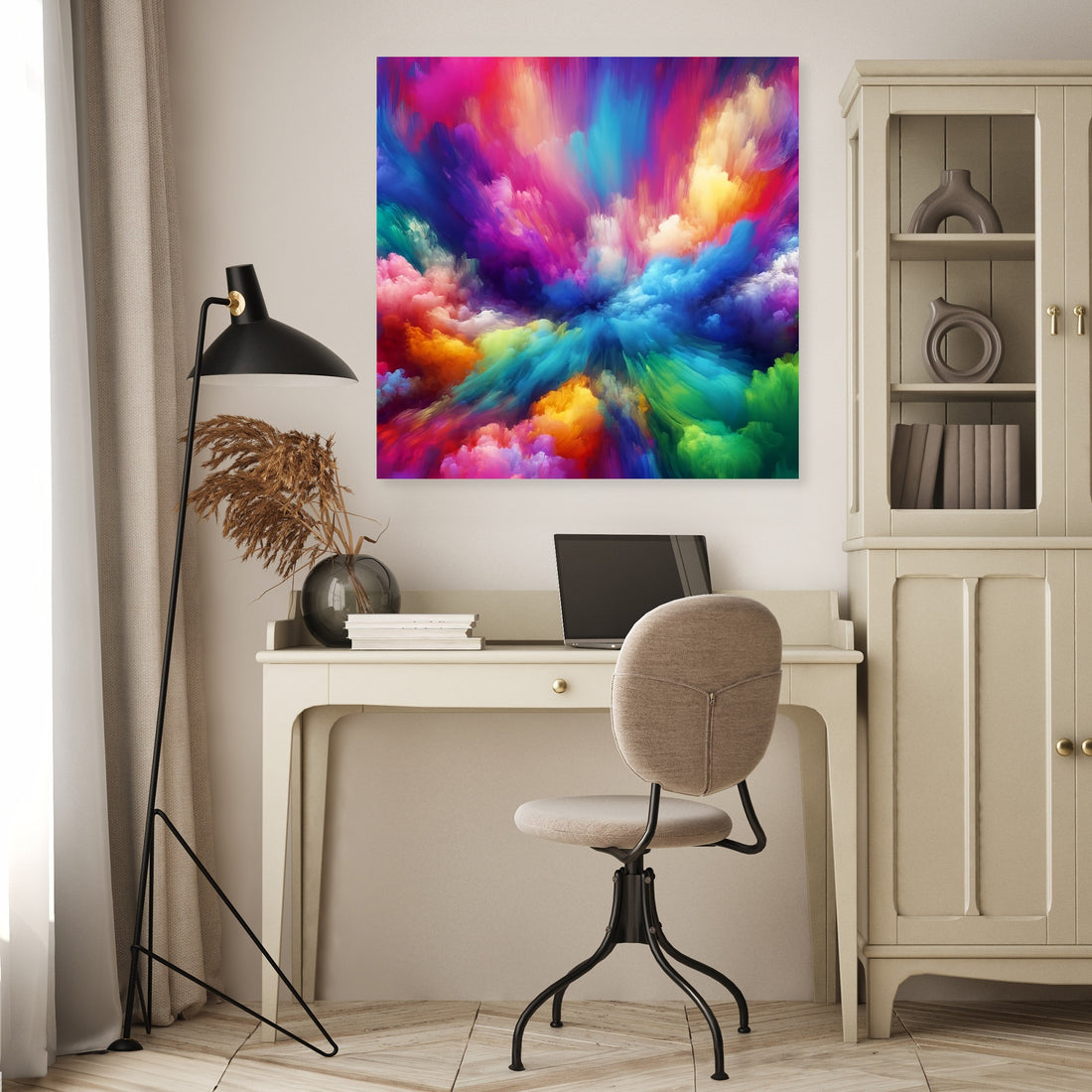 Serene Vibrance Canvas - Secondary Image 4