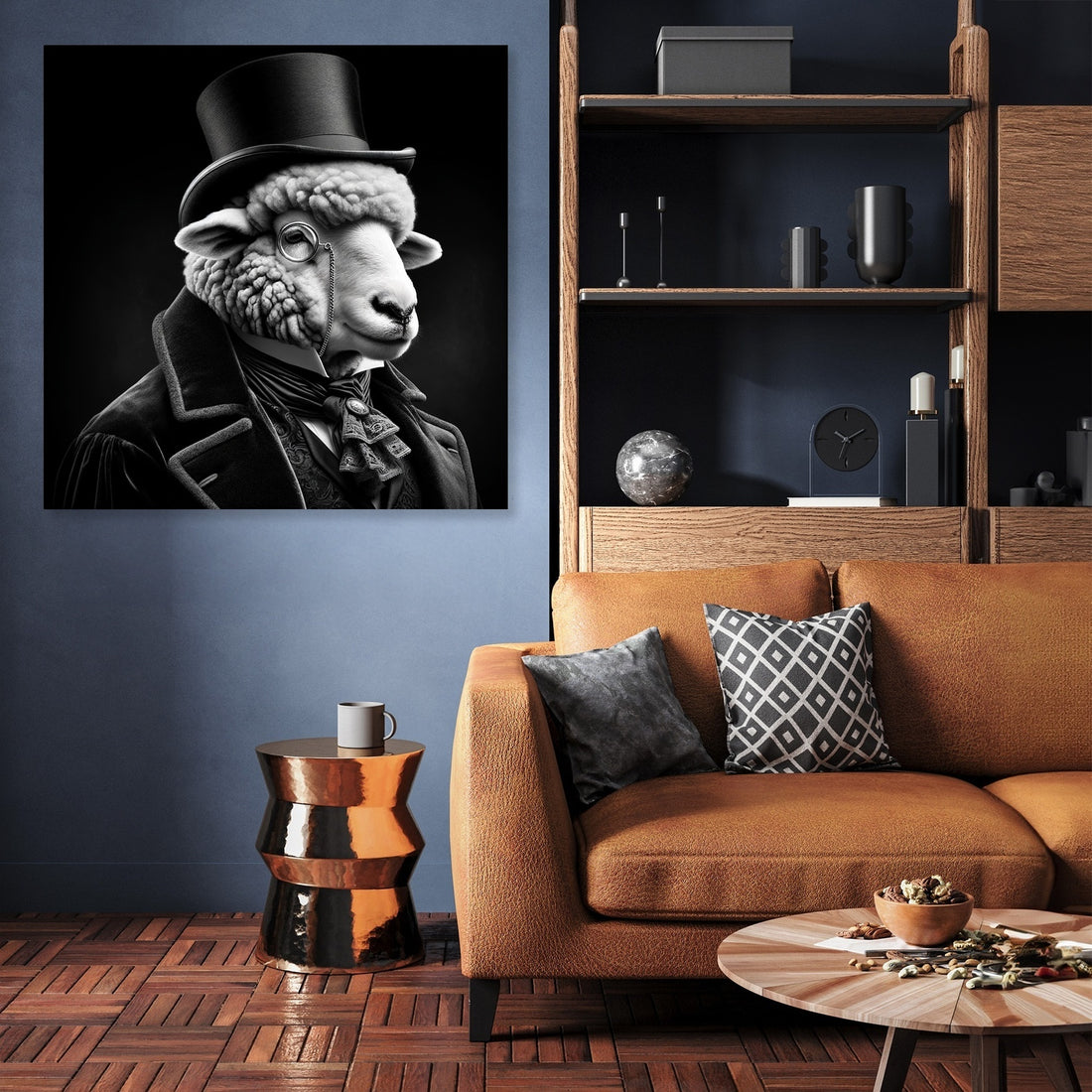 Aristocratic Ewe Canvas - Secondary Image 3