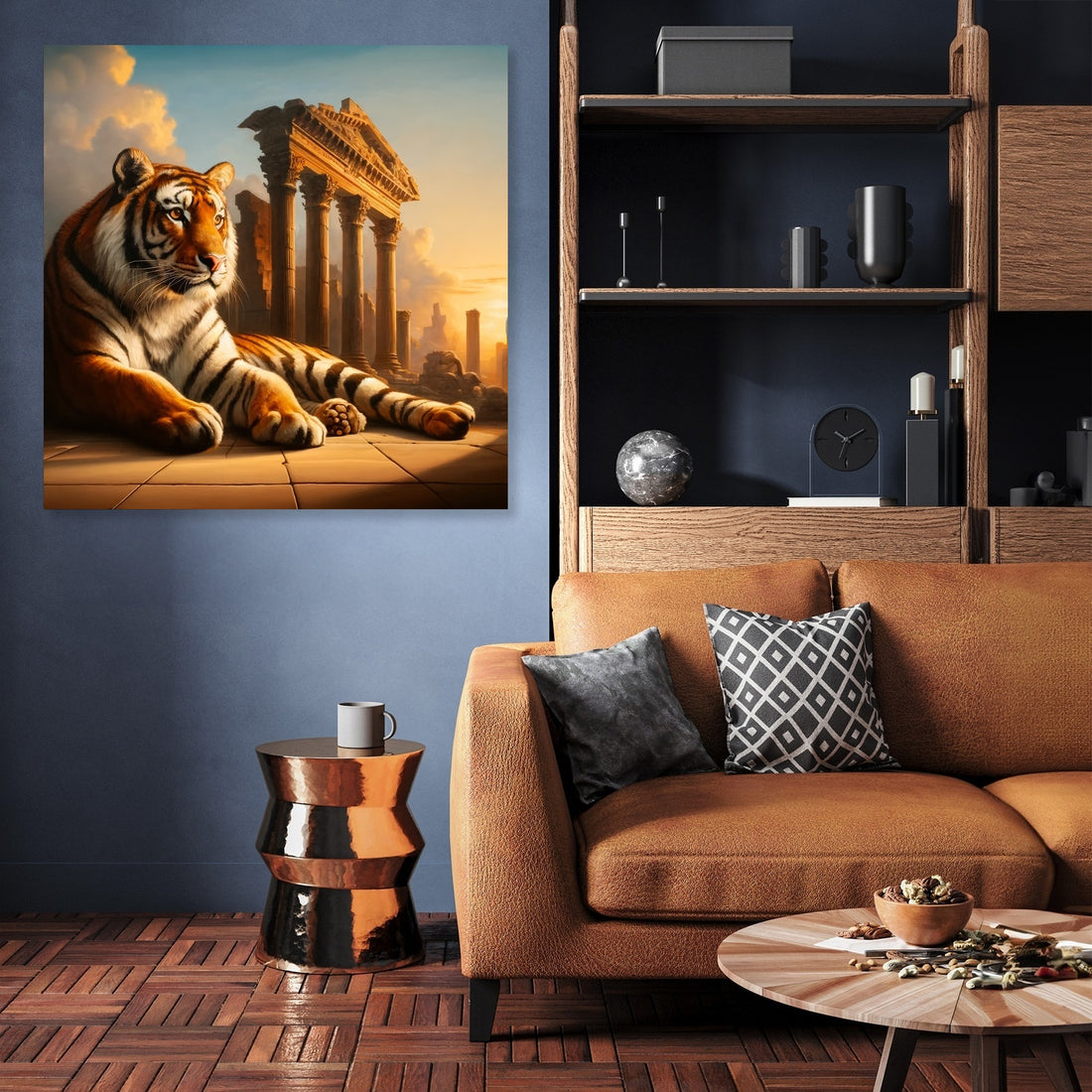 Ancient Guardian Tiger Canvas - Secondary Image 3