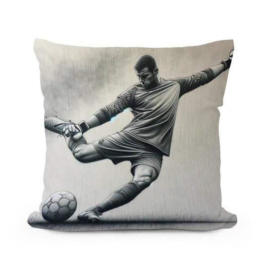 Kick-Off Sketch Cotton Cushion - Main Image