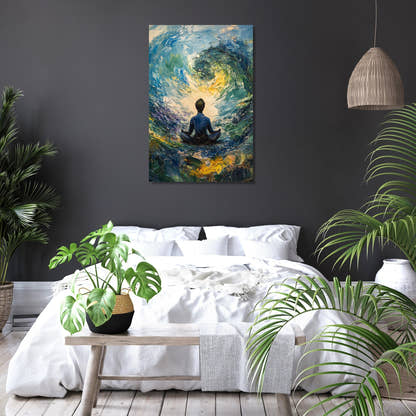 Meditative Tranquillity Canvas - Secondary Image 6