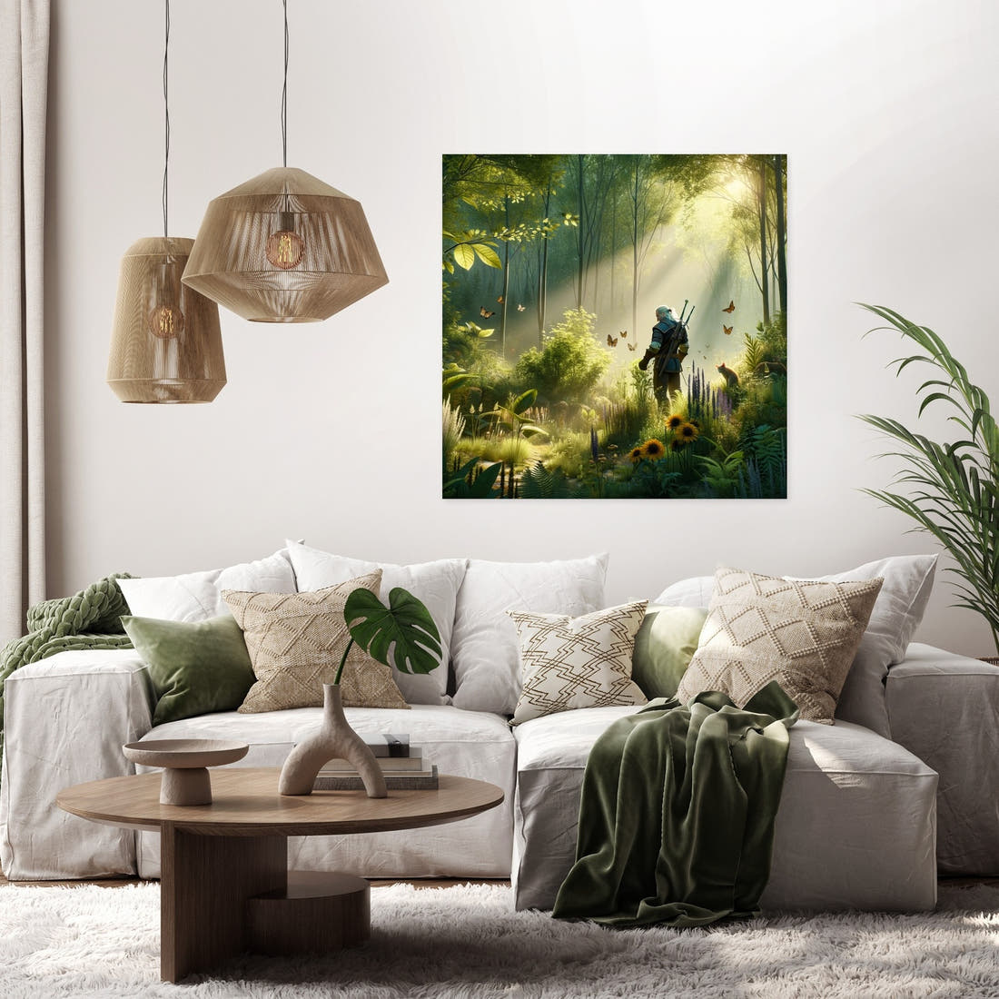 Whispering Forest Canvas - Secondary Image 2