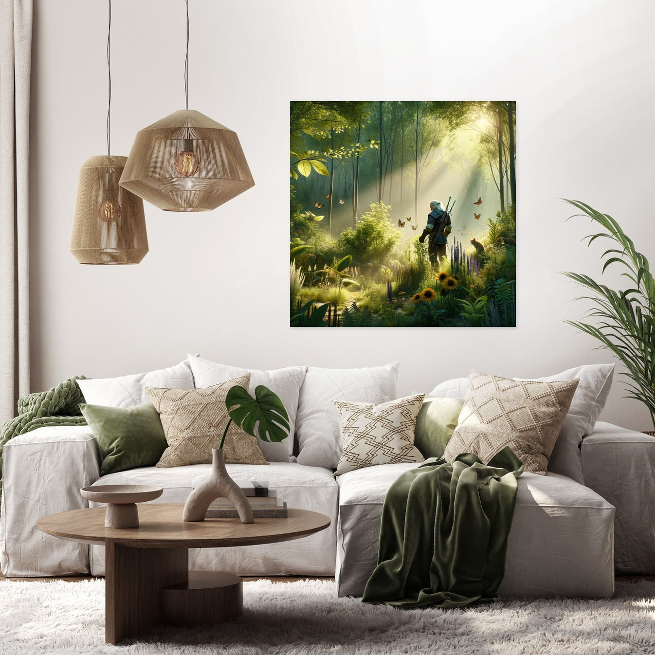 Whispering Forest Canvas - Secondary Image 2