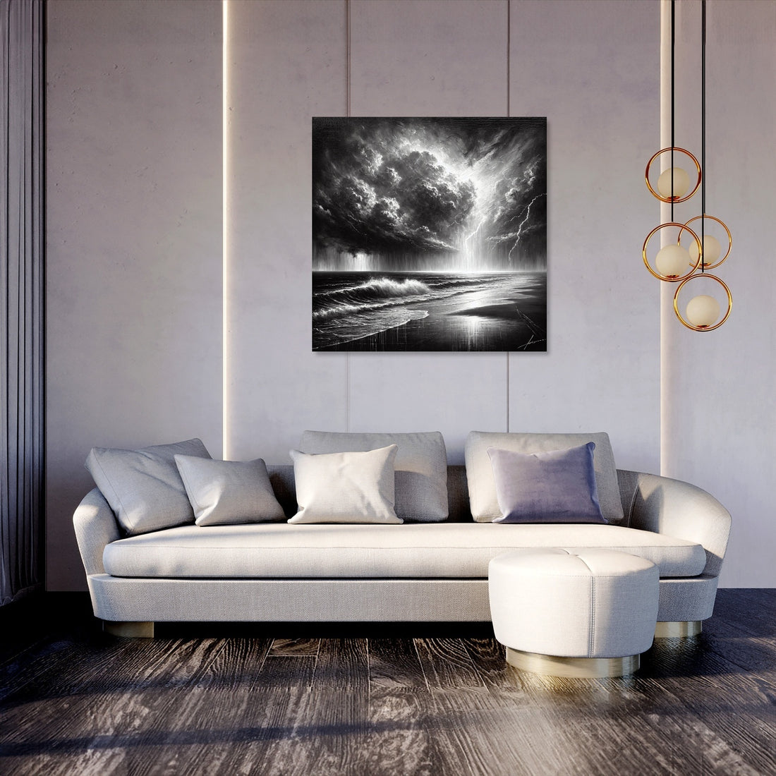 Tempest Shore Canvas - Secondary Image