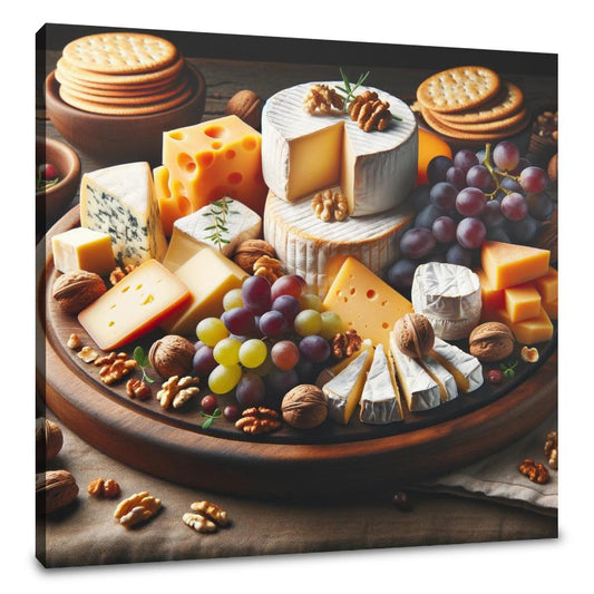 Gourmet Cheeseboard Canvas - Main Image