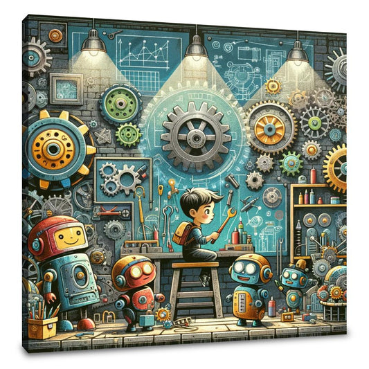 Inventor's Haven Canvas - Main Image