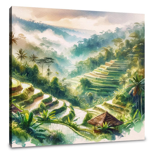 Ubud Tranquility Canvas - Main Image