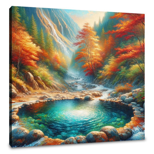 Mountain Retreat Canvas - Main Image