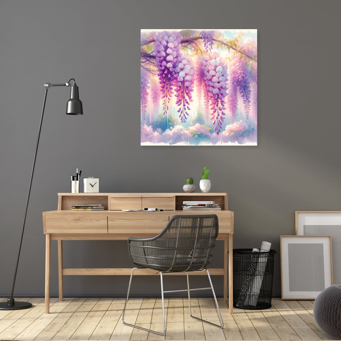 Wisteria Garden Canvas - Secondary Image 5