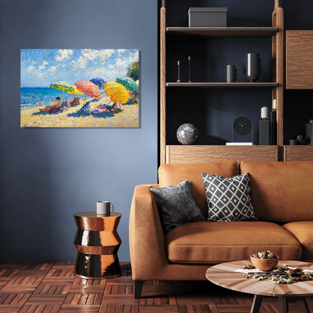 Beach Parasols Canvas - Secondary Image 3