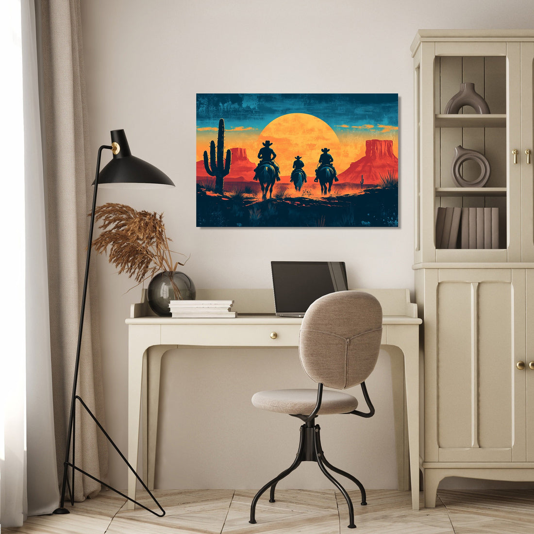 Cowboy Frontier Canvas - Secondary Image 4