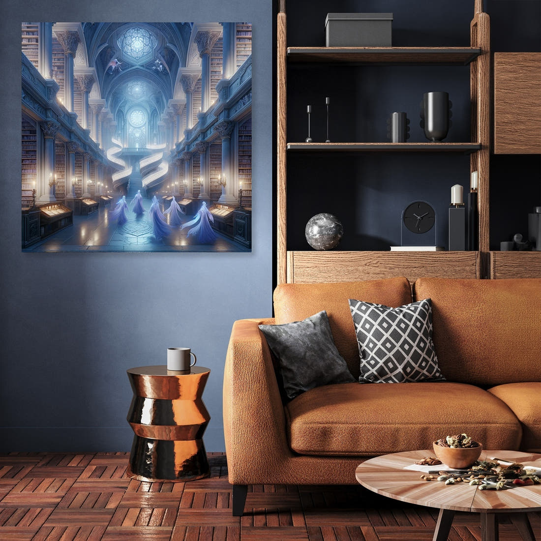 Mystic Elven Library Canvas - Secondary Image 3