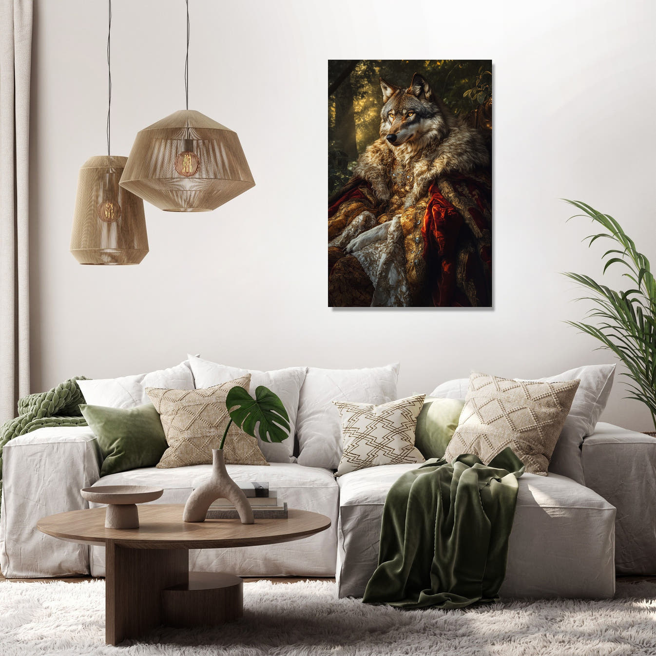 Noble Serenity Canvas - Secondary Image 2
