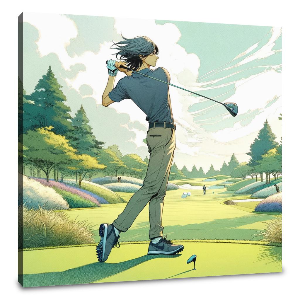 Serene Swing Canvas - Main Image