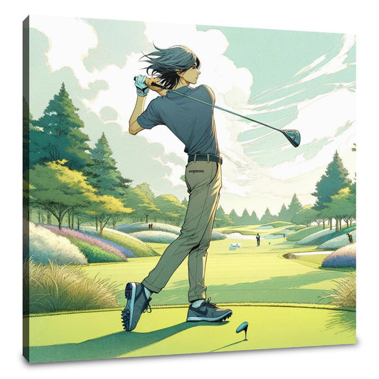 Serene Swing Canvas - Main Image