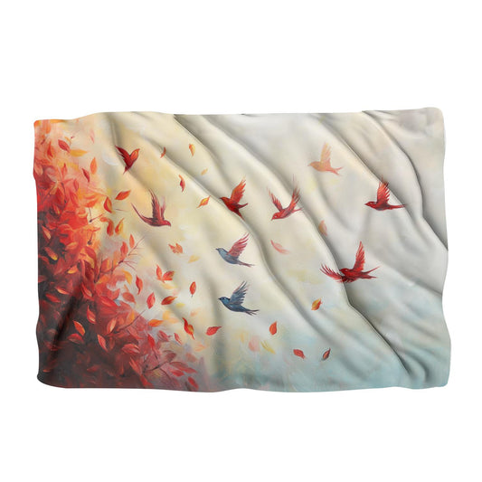 Feathered Leaf Blanket - Main Image
