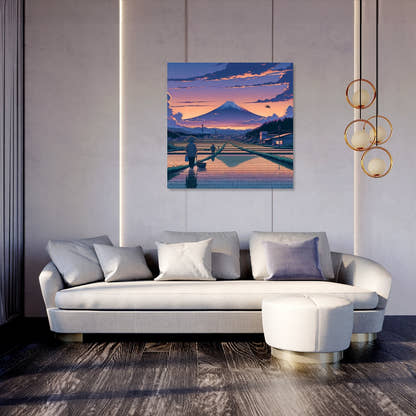 Twilight Harvest Canvas - Secondary Image