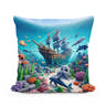 Ocean Depths Cotton Cushion - Main Image