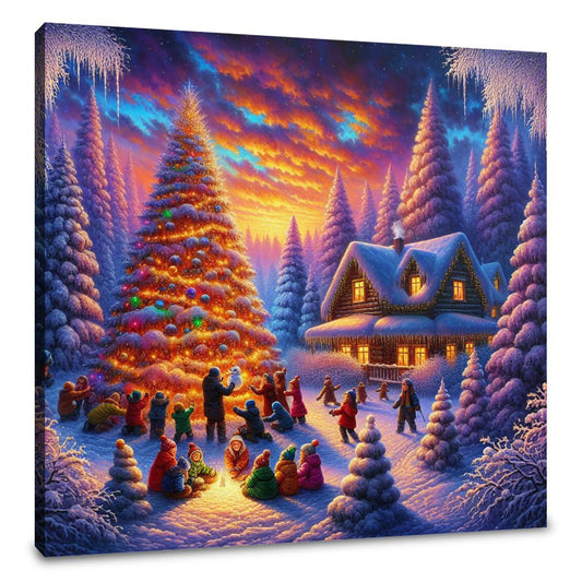 Winter Wonderland Whimsy Canvas - Main Image