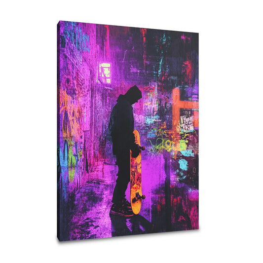 Midnight Momentum Canvas - Main Image