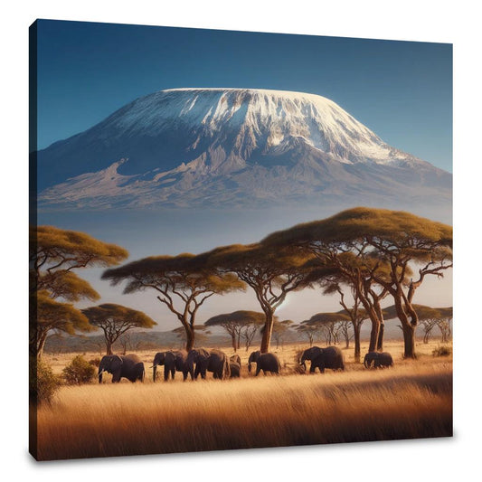 Kilimanjaro Majesty Canvas - Main Image