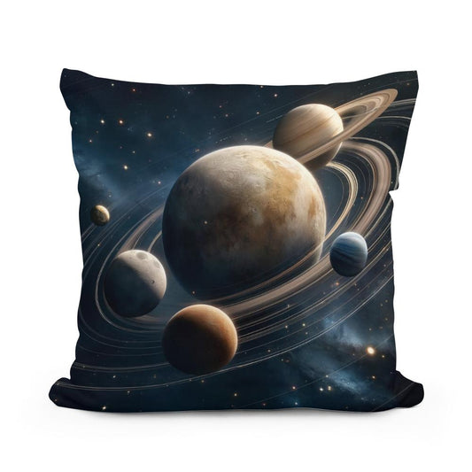 Cosmic Ballet Cotton Cushion - Main Image