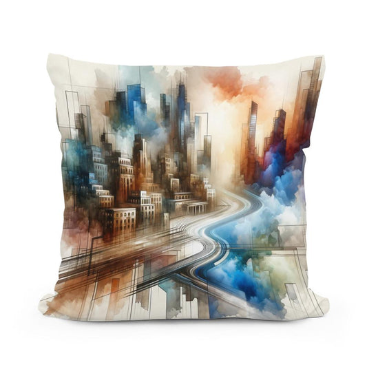 Epochs Merged Cotton Cushion - Main Image