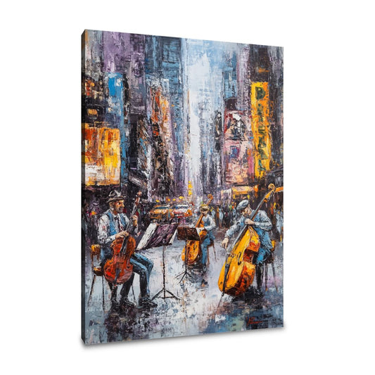 Melodic Metropolis Canvas - Main Image