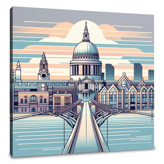 Visionary St Paul's Canvas - Main Image