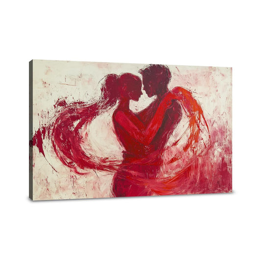 Interwoven Hearts Canvas - Main Image