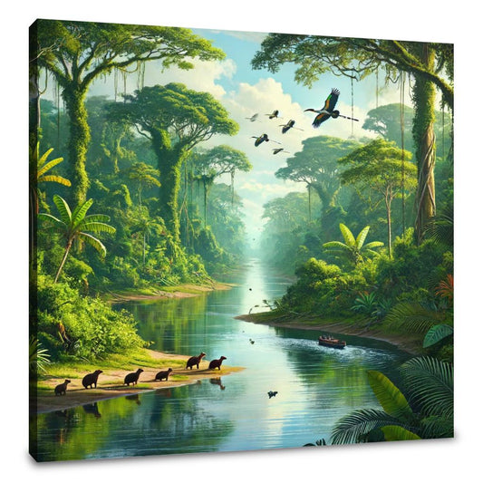 Amazon River Canvas - Main Image