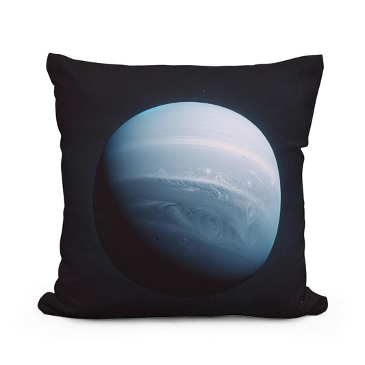 Uranus' Celestial Calm Cotton Cushion - Main Image