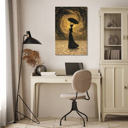Umbrella's Reverie Canvas - Secondary Image 4
