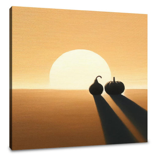 Sunset Squash Serenity Canvas - Main Image