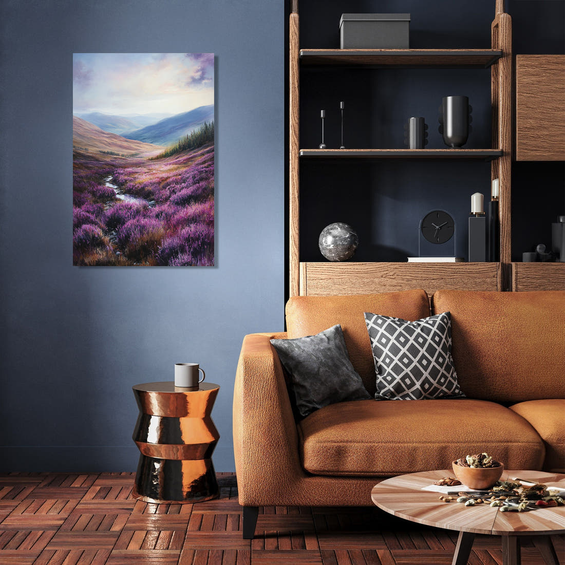 The Splendour of Highland Valley Canvas - Secondary Image 3