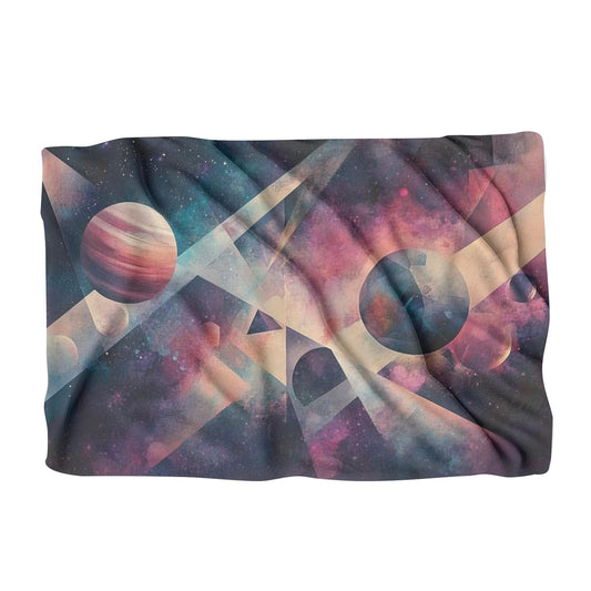Geometric Cosmos Harmony Blanket - Main Image