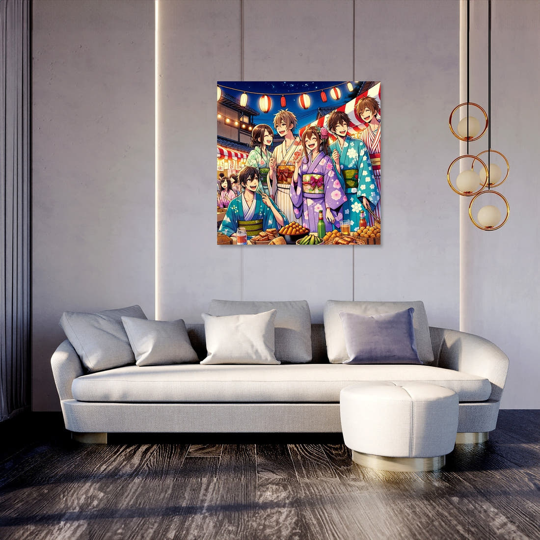 Summer Festival Magic Canvas - Secondary Image