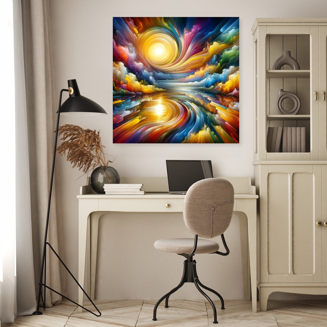 Prismatic Reflections Canvas - Secondary Image 4