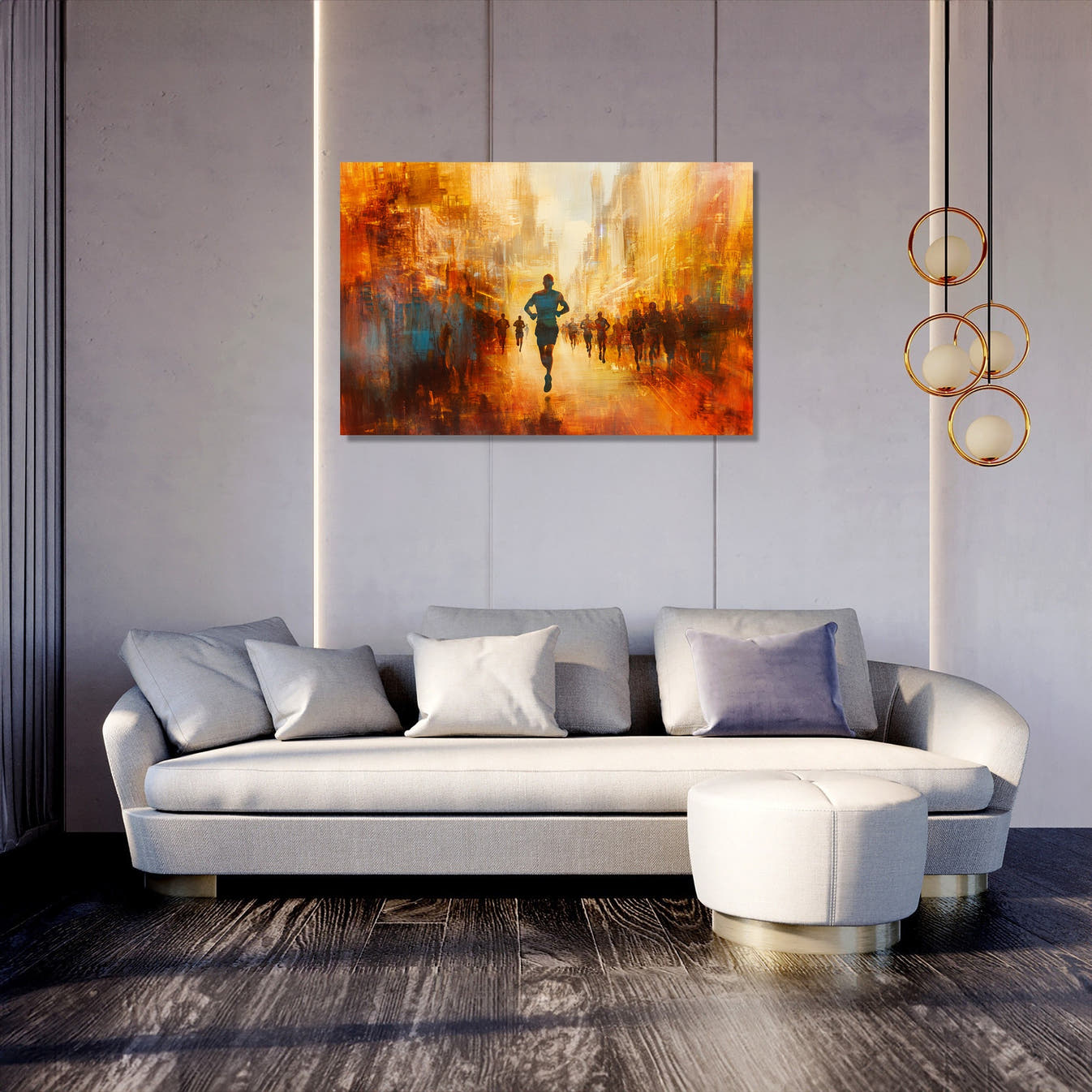 Marathon Spirit Canvas - Secondary Image
