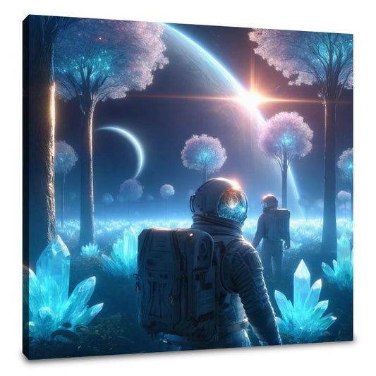 Crystal Forest Exploration Canvas - Main Image