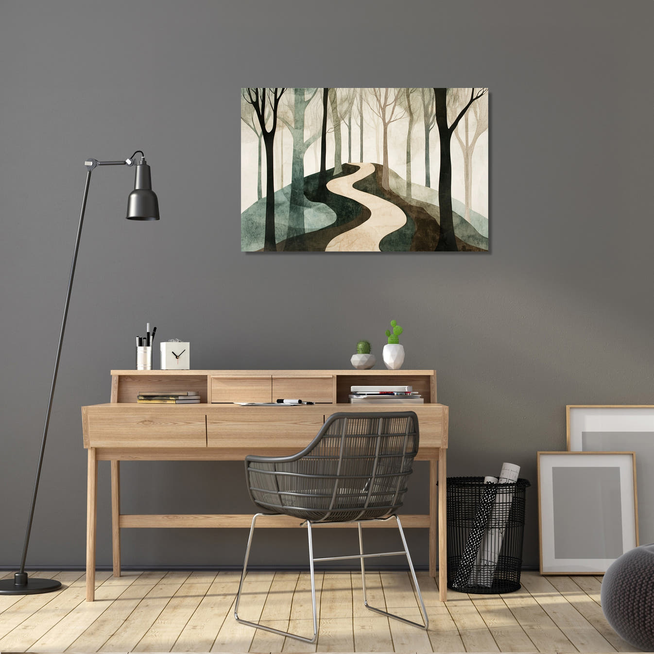 Forest Pathway Canvas - Secondary Image 5