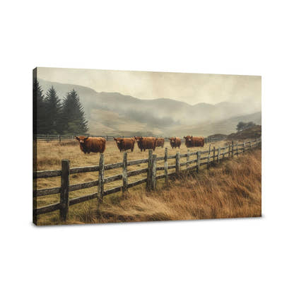 Highland Cows Canvas - Main Image