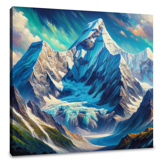 Ama Dablam Vivid Canvas - Main Image
