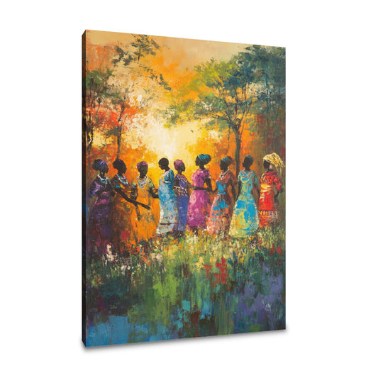 Dancing Spirits Canvas - Main Image