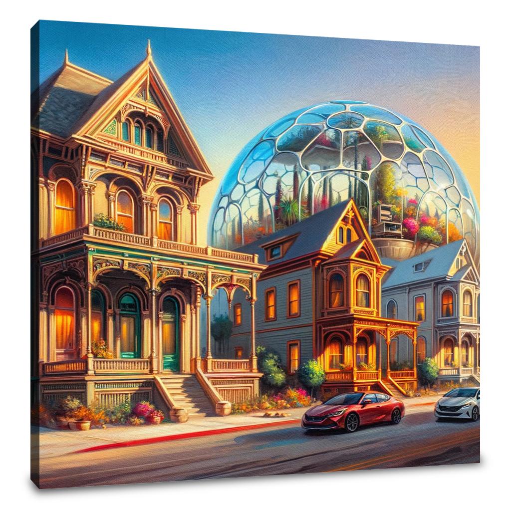 EcoHistoric Haven Canvas - Main Image