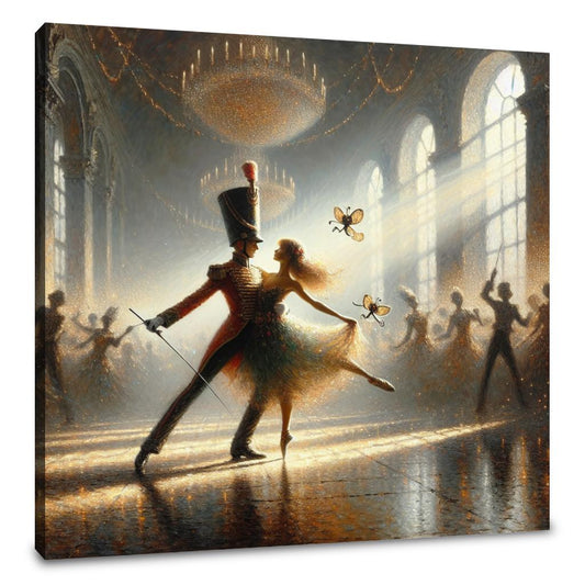 Enchanted Nutcracker Ballet Canvas - Main Image