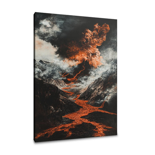 Eruption of Sorrow Canvas - Main Image