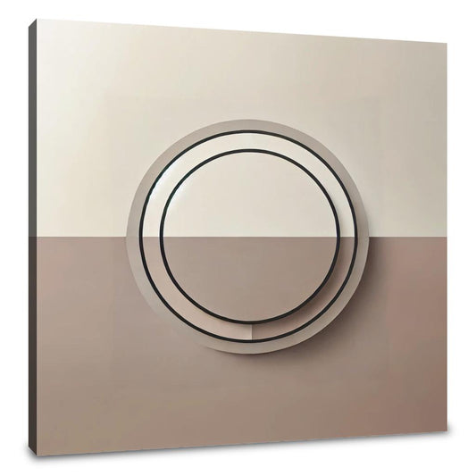 Modern Circle Canvas - Main Image